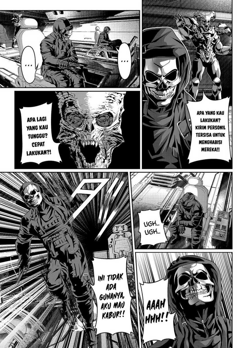 “Koko wa Makasete Sakini Ike!” wo shitai Shinitagari no Nozomanu Uchuu Gekokujou Chapter 05 Bahasa Indonesia