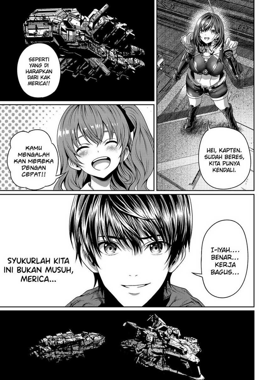“Koko wa Makasete Sakini Ike!” wo shitai Shinitagari no Nozomanu Uchuu Gekokujou Chapter 05 Bahasa Indonesia