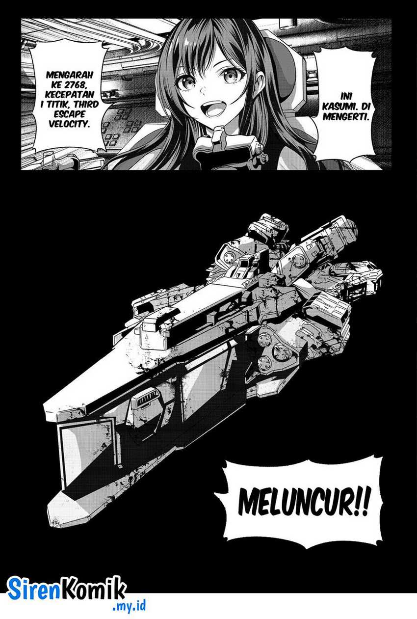 “Koko wa Makasete Sakini Ike!” wo shitai Shinitagari no Nozomanu Uchuu Gekokujou Chapter 05 Bahasa Indonesia