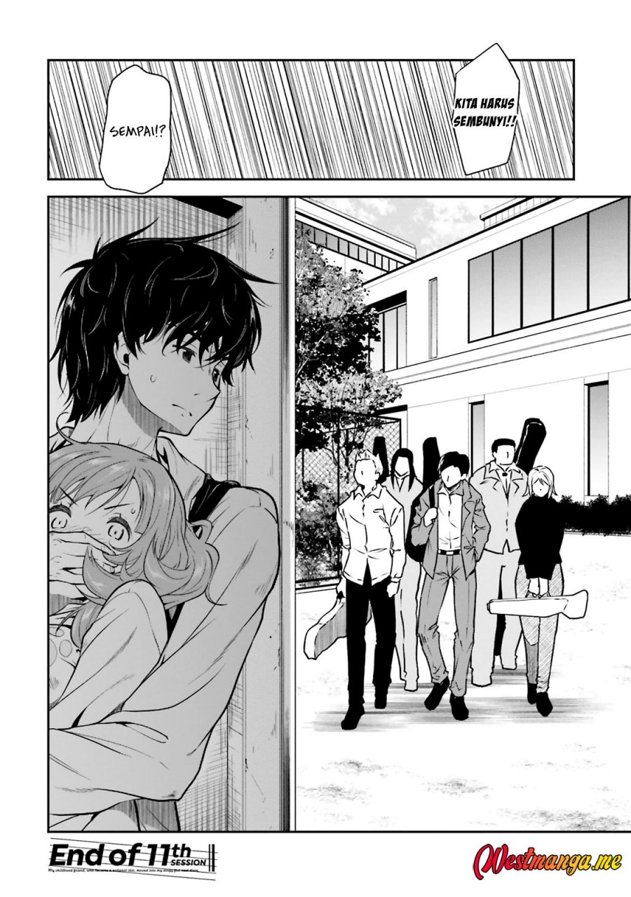 Kokuminteki Idol ni natta Osananajimi ga, Boro Apartment ni Sunderu Ore no Tonari ni Hikkoshite Kita Ken chapter 11