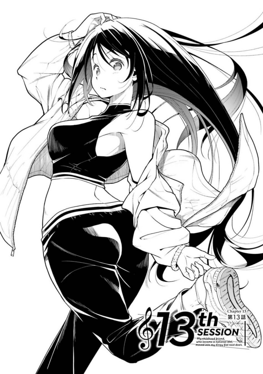Kokuminteki Idol ni natta Osananajimi ga, Boro Apartment ni Sunderu Ore no Tonari ni Hikkoshite Kita Ken chapter 13