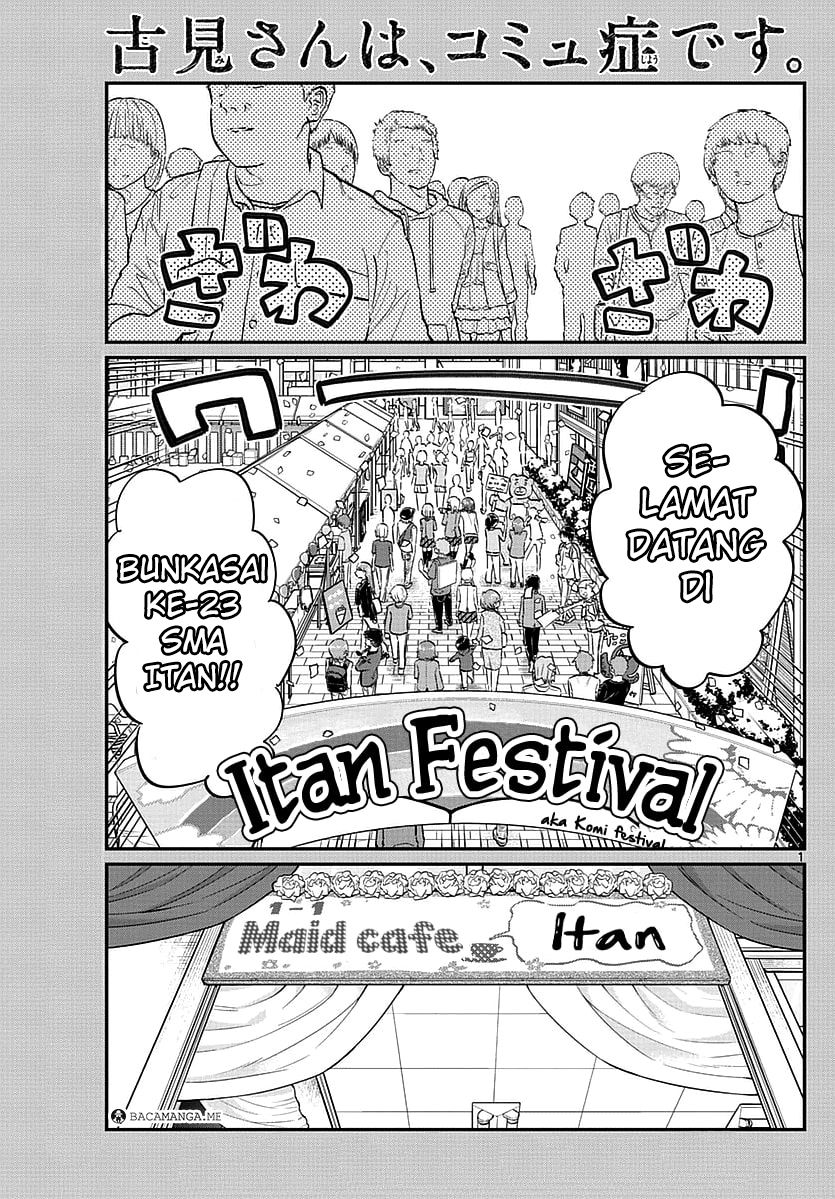 Komi san wa Komyushou Desu Chapter 67 Bahasa Indonesia