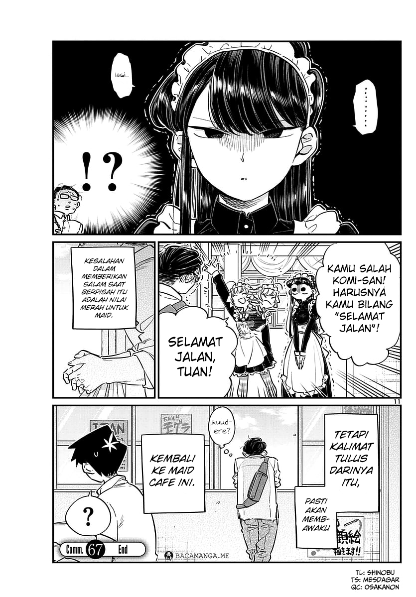 Komi san wa Komyushou Desu Chapter 67 Bahasa Indonesia