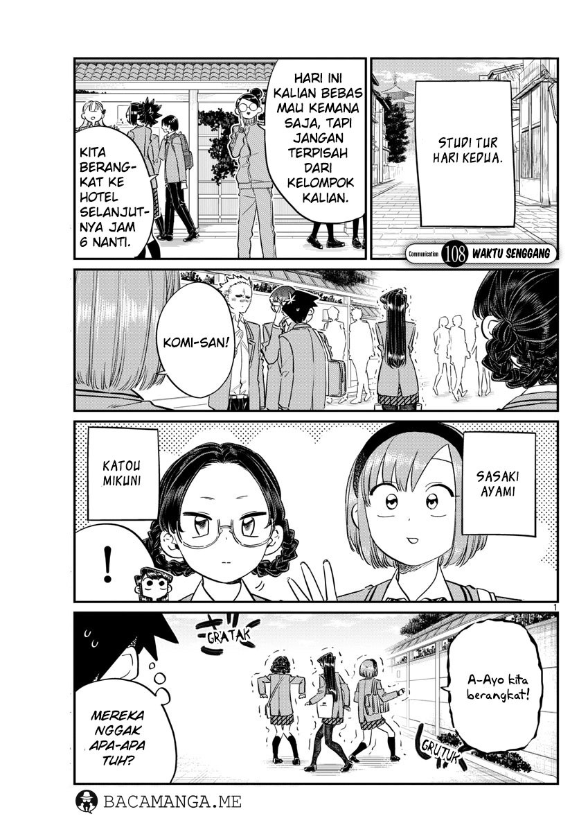 Komi san wa Komyushou Desu Chapter 108 Bahasa Indonesia