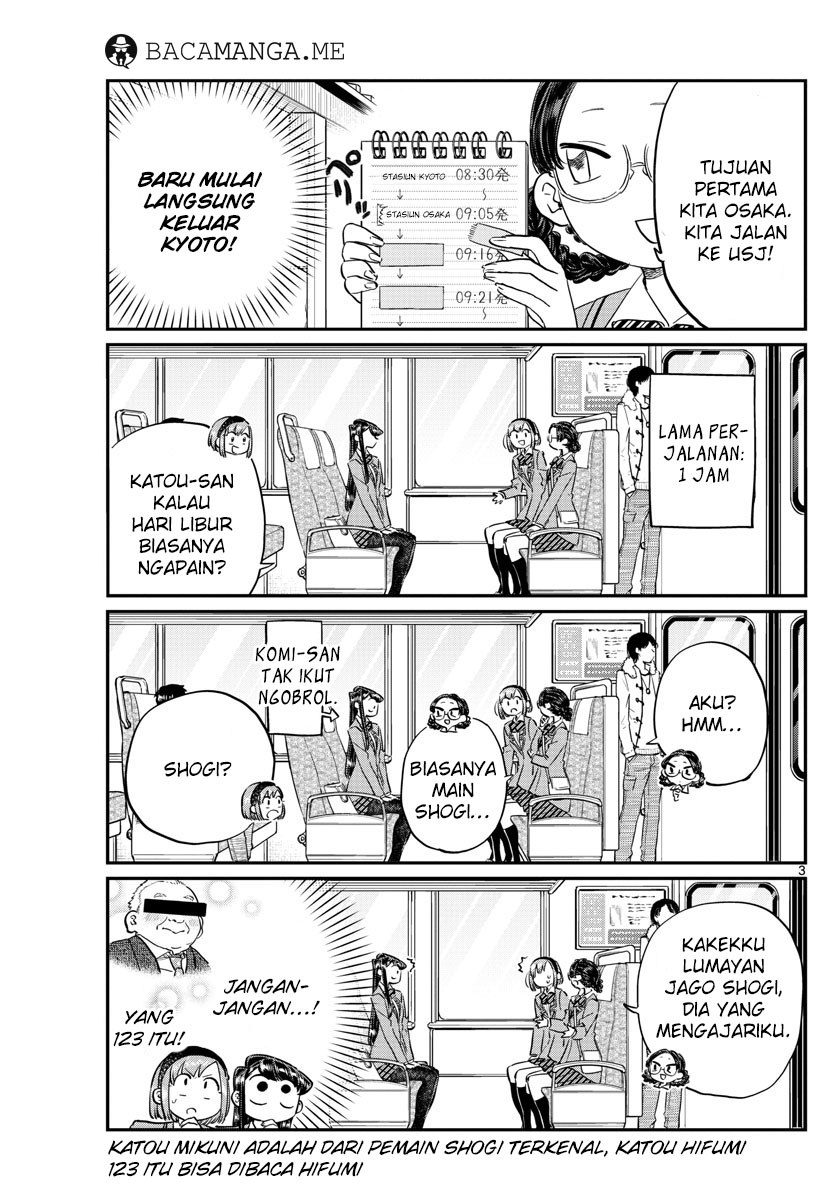 Komi san wa Komyushou Desu Chapter 108 Bahasa Indonesia