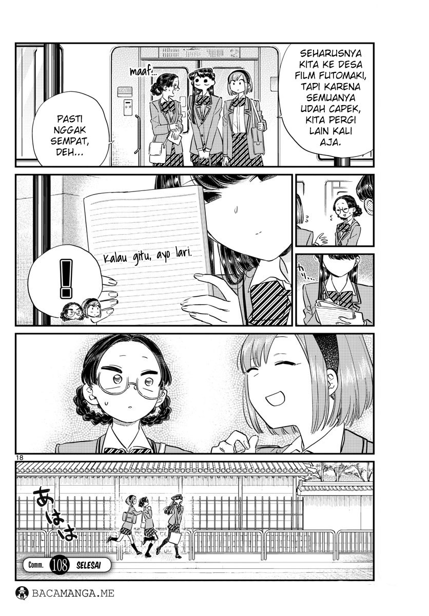 Komi san wa Komyushou Desu Chapter 108 Bahasa Indonesia