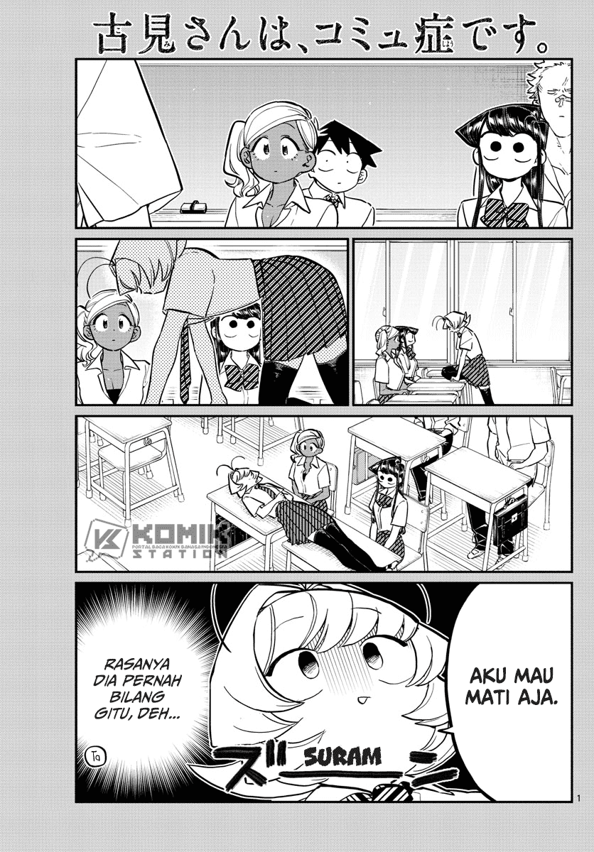 Komi san wa Komyushou Desu Chapter 159 Bahasa Indonesia