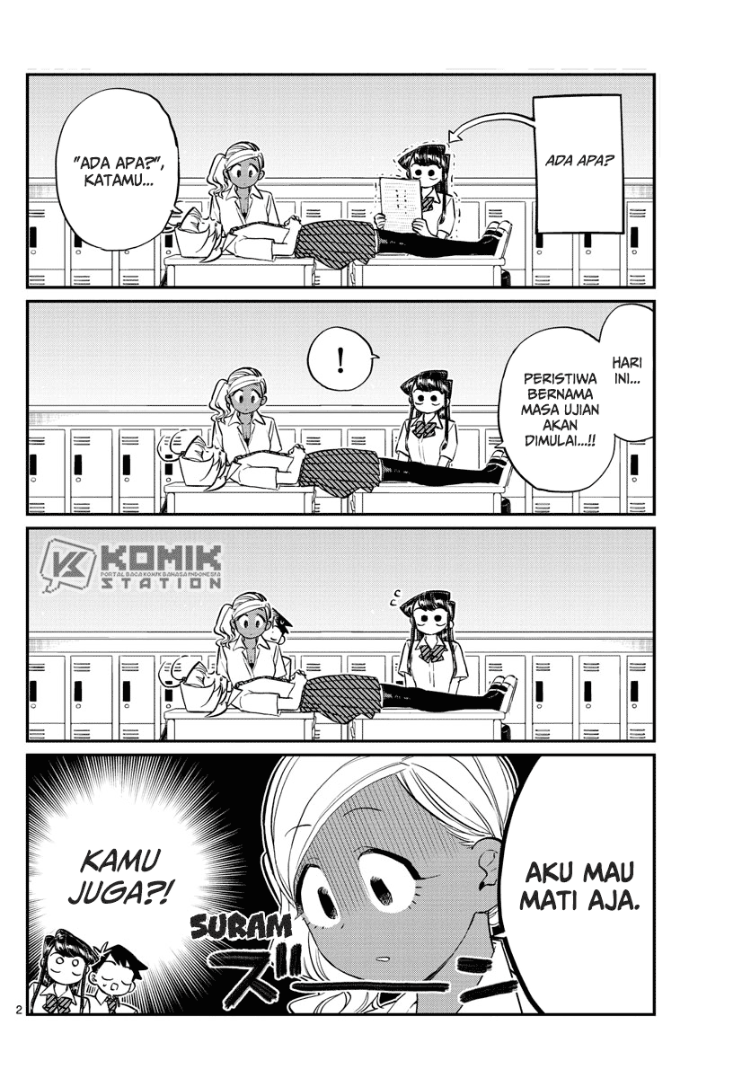 Komi san wa Komyushou Desu Chapter 159 Bahasa Indonesia