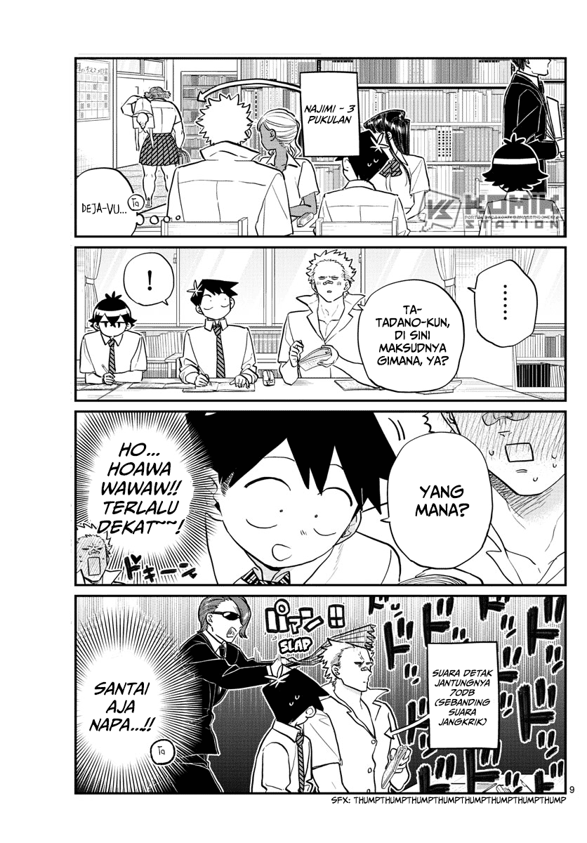 Komi san wa Komyushou Desu Chapter 159 Bahasa Indonesia