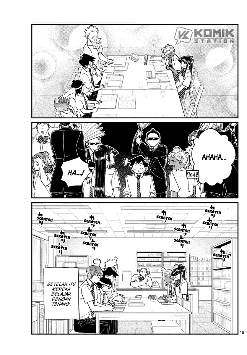 Komi san wa Komyushou Desu Chapter 159 Bahasa Indonesia