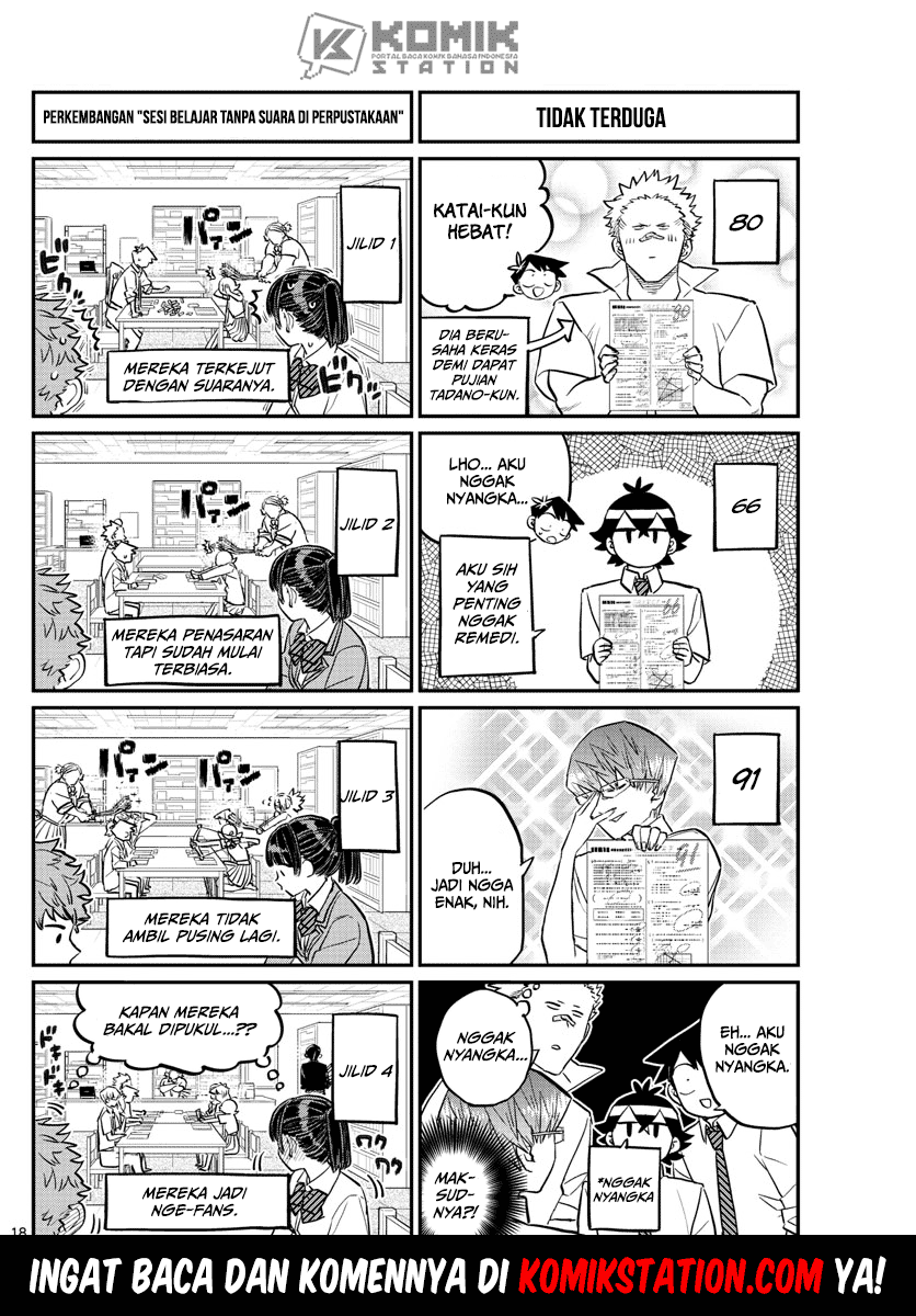 Komi san wa Komyushou Desu Chapter 159 Bahasa Indonesia