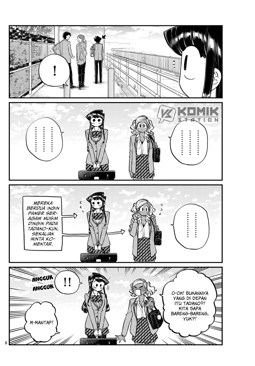 Komi san wa Komyushou Desu Chapter 219 Bahasa Indonesia