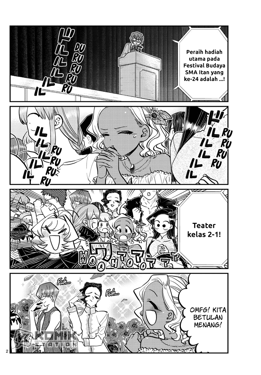 Komi san wa Komyushou Desu Chapter 234 Bahasa Indonesia