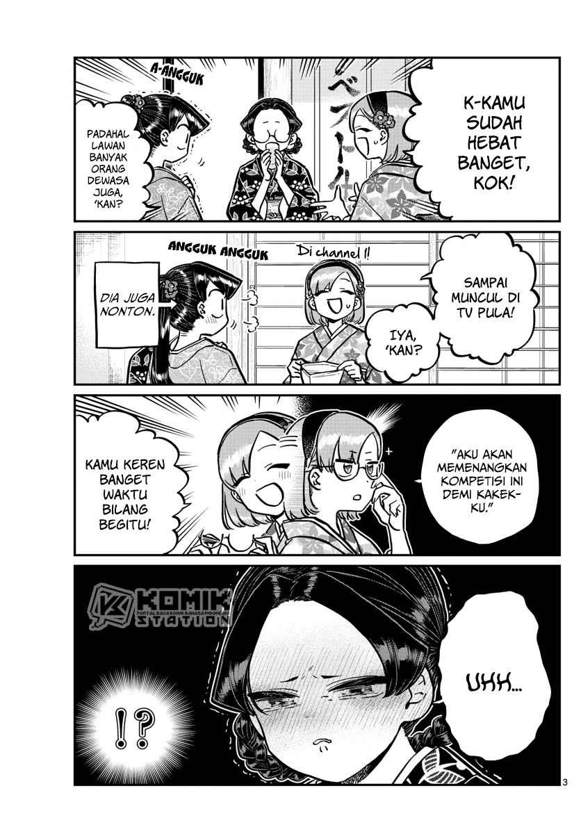 Komi san wa Komyushou Desu Chapter 245 Bahasa Indonesia