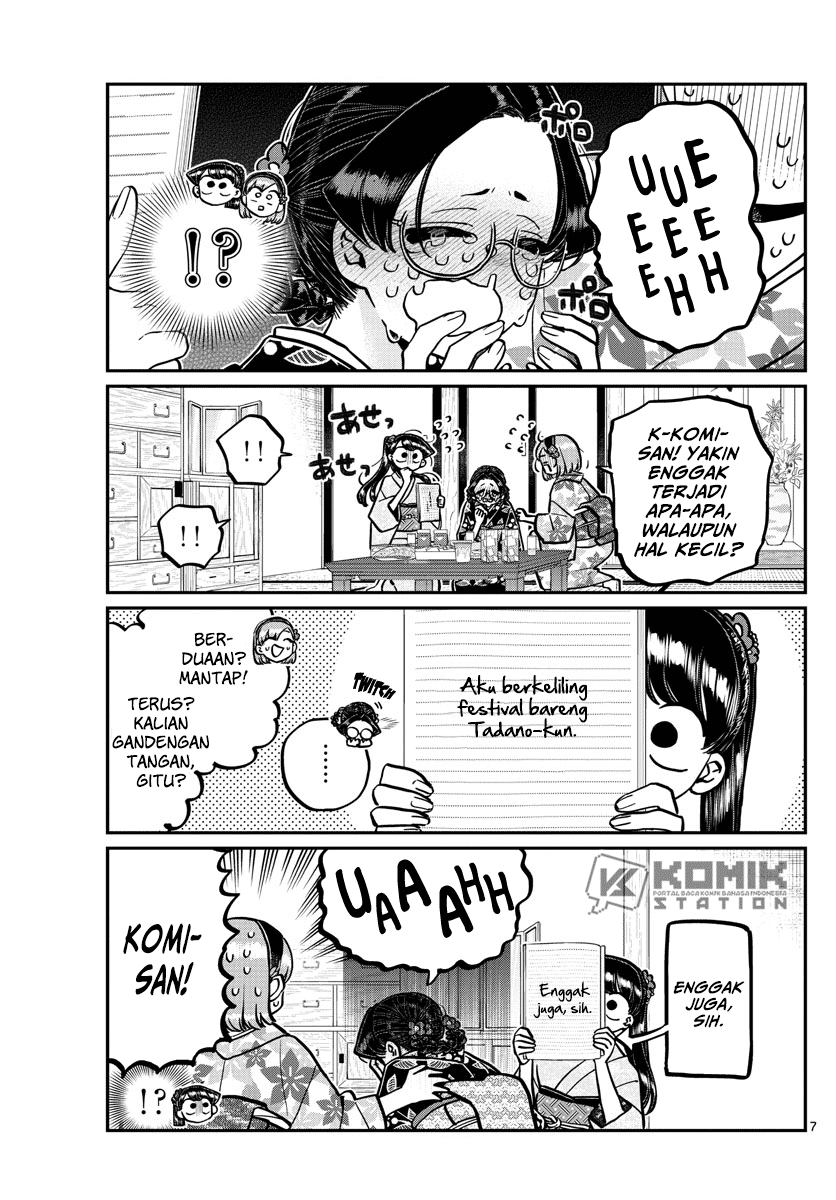 Komi san wa Komyushou Desu Chapter 245 Bahasa Indonesia