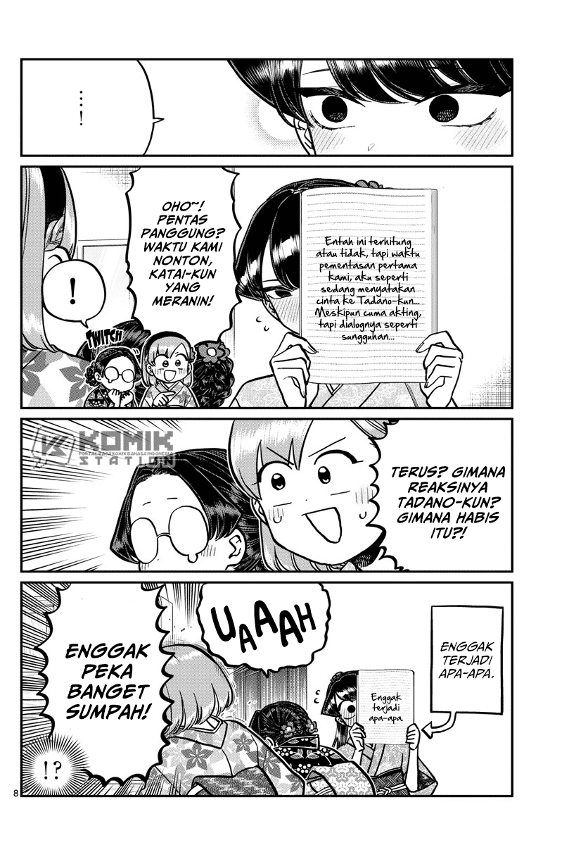 Komi san wa Komyushou Desu Chapter 245 Bahasa Indonesia