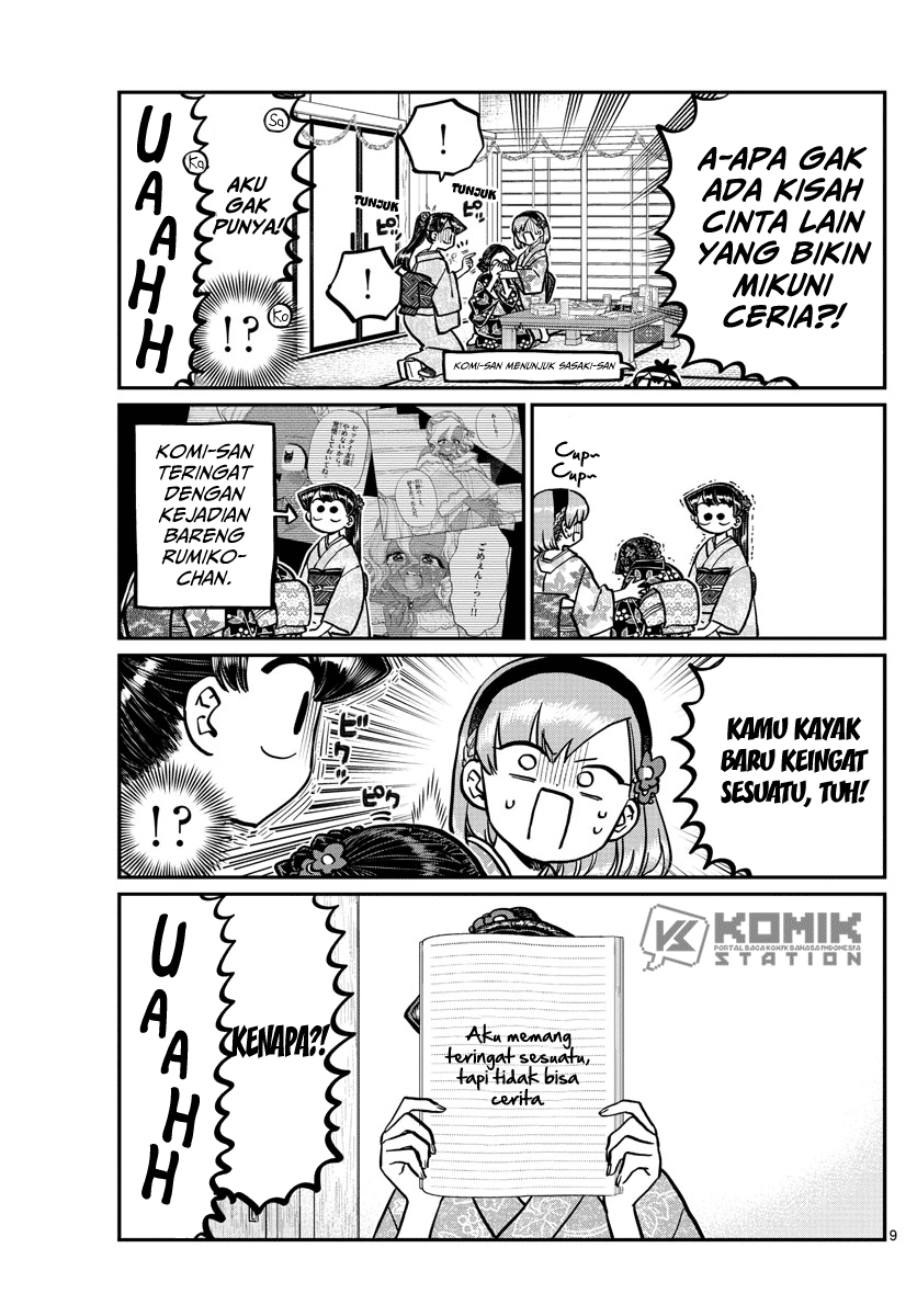 Komi san wa Komyushou Desu Chapter 245 Bahasa Indonesia
