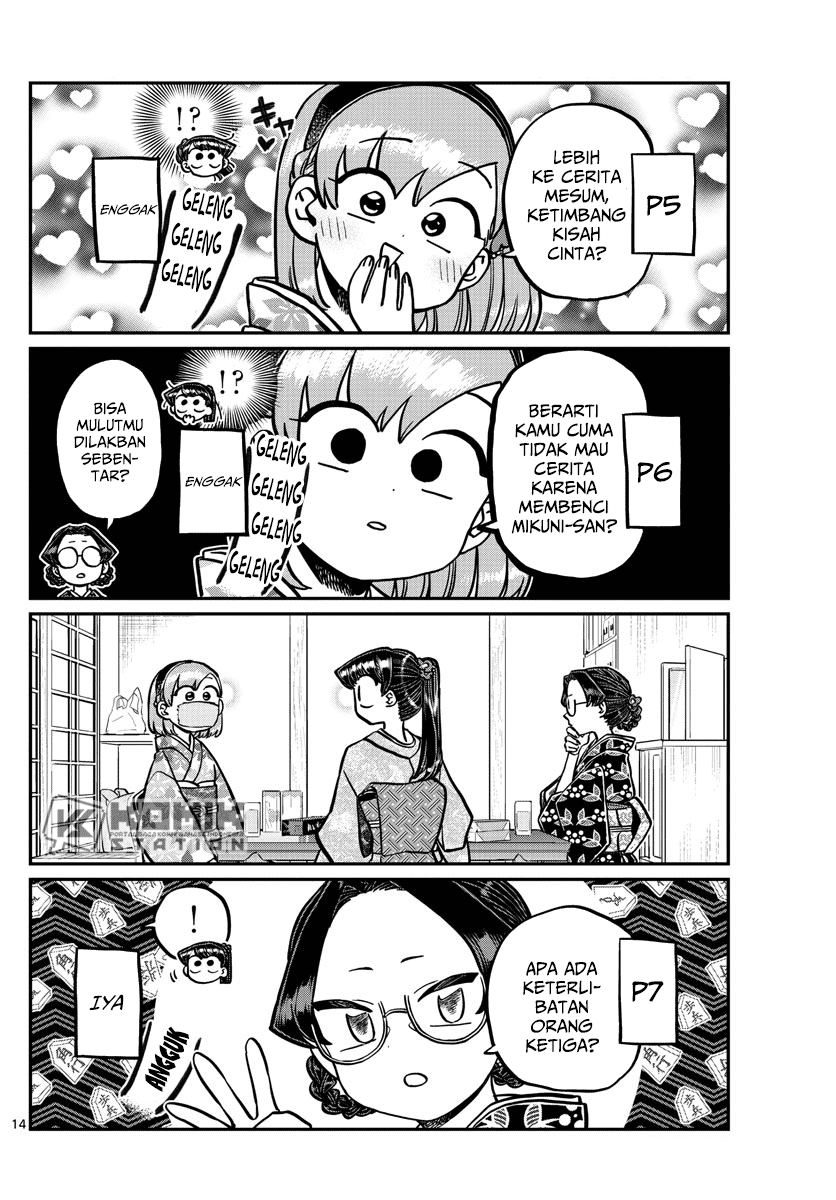 Komi san wa Komyushou Desu Chapter 245 Bahasa Indonesia