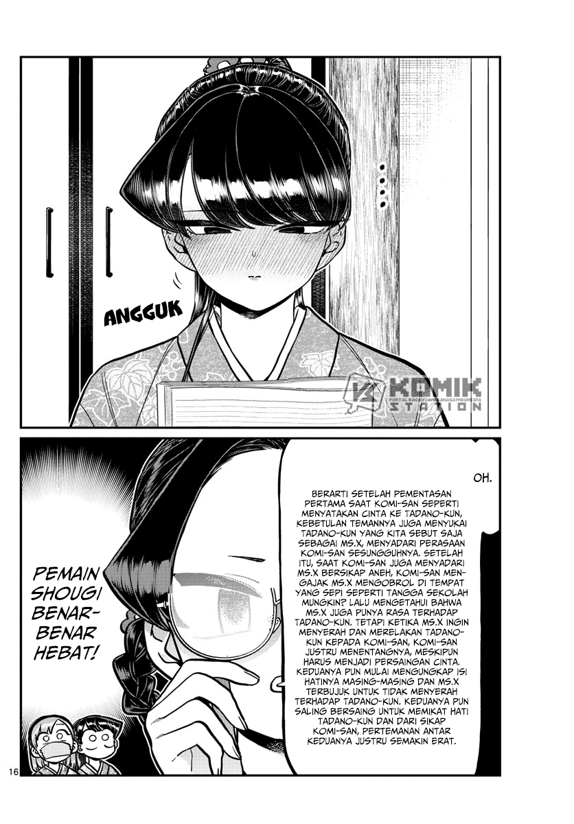 Komi san wa Komyushou Desu Chapter 245 Bahasa Indonesia