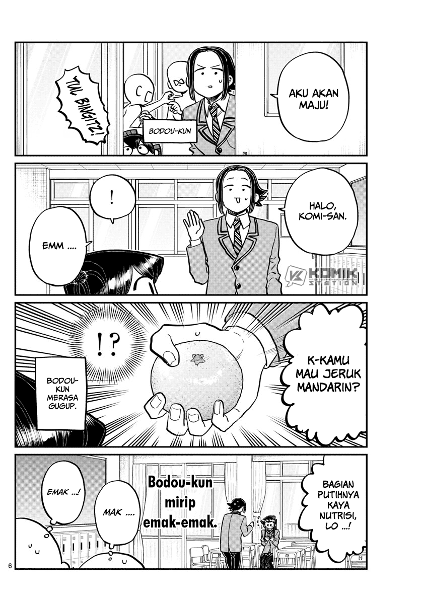 Komi san wa Komyushou Desu Chapter 258 Bahasa Indonesia