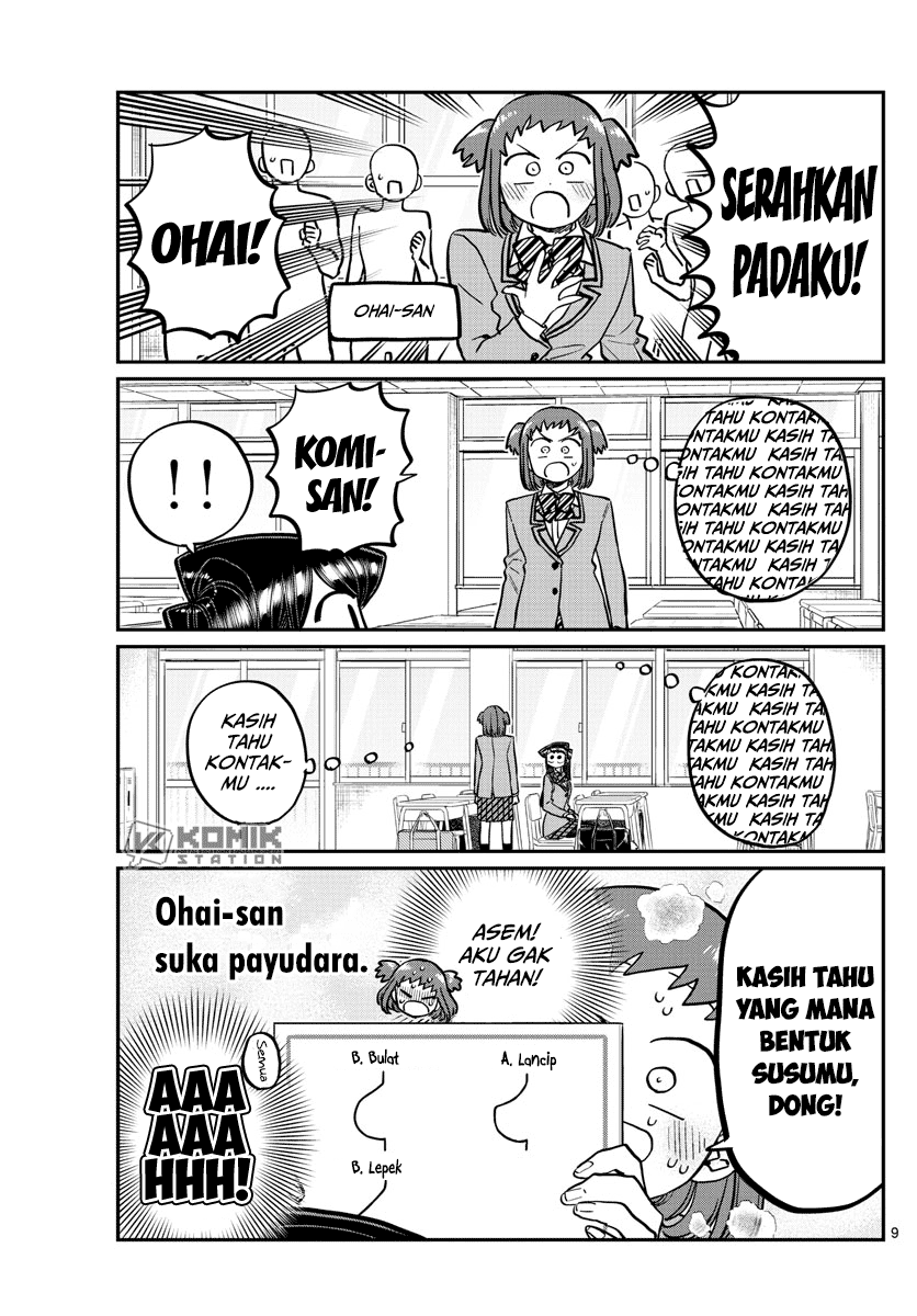 Komi san wa Komyushou Desu Chapter 258 Bahasa Indonesia