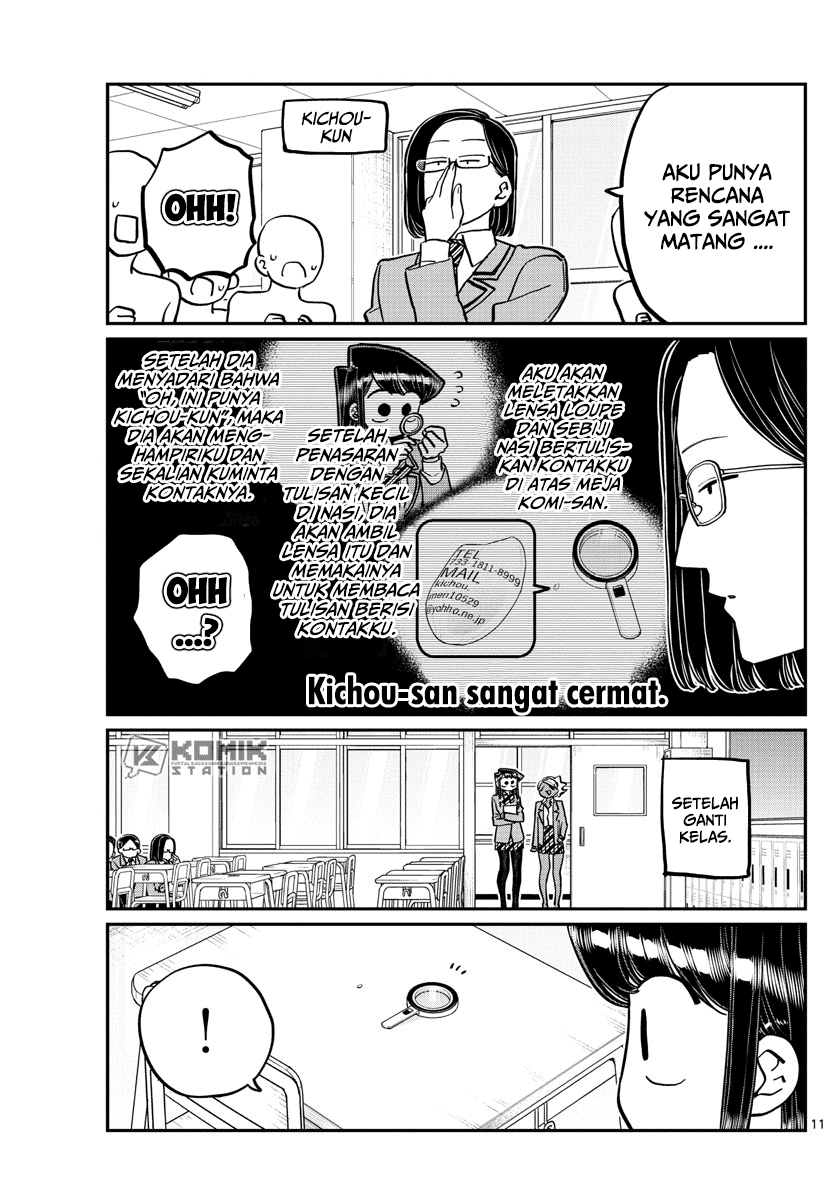 Komi san wa Komyushou Desu Chapter 258 Bahasa Indonesia