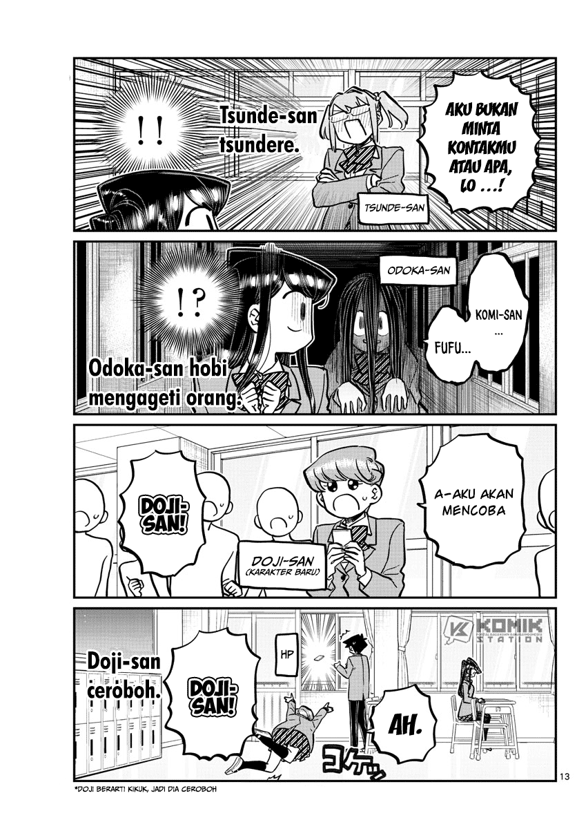 Komi san wa Komyushou Desu Chapter 258 Bahasa Indonesia