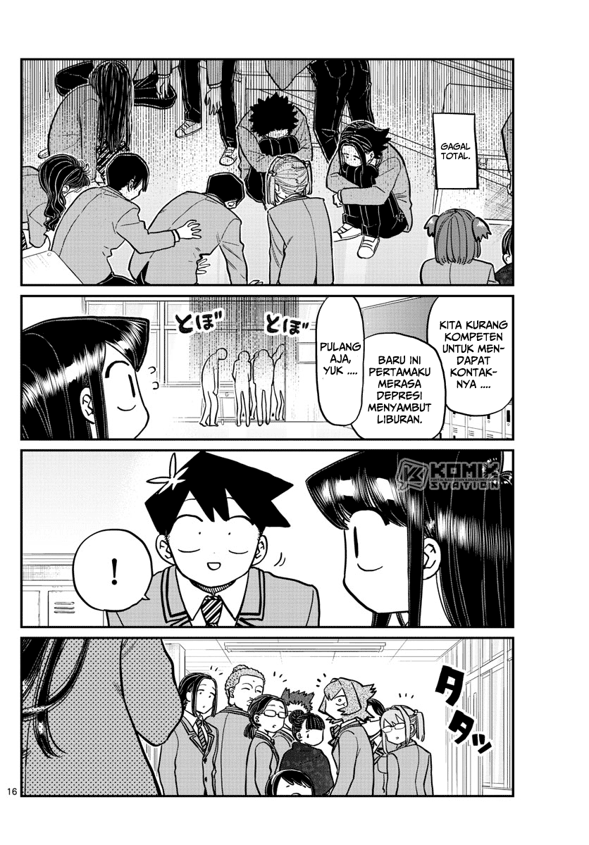 Komi san wa Komyushou Desu Chapter 258 Bahasa Indonesia