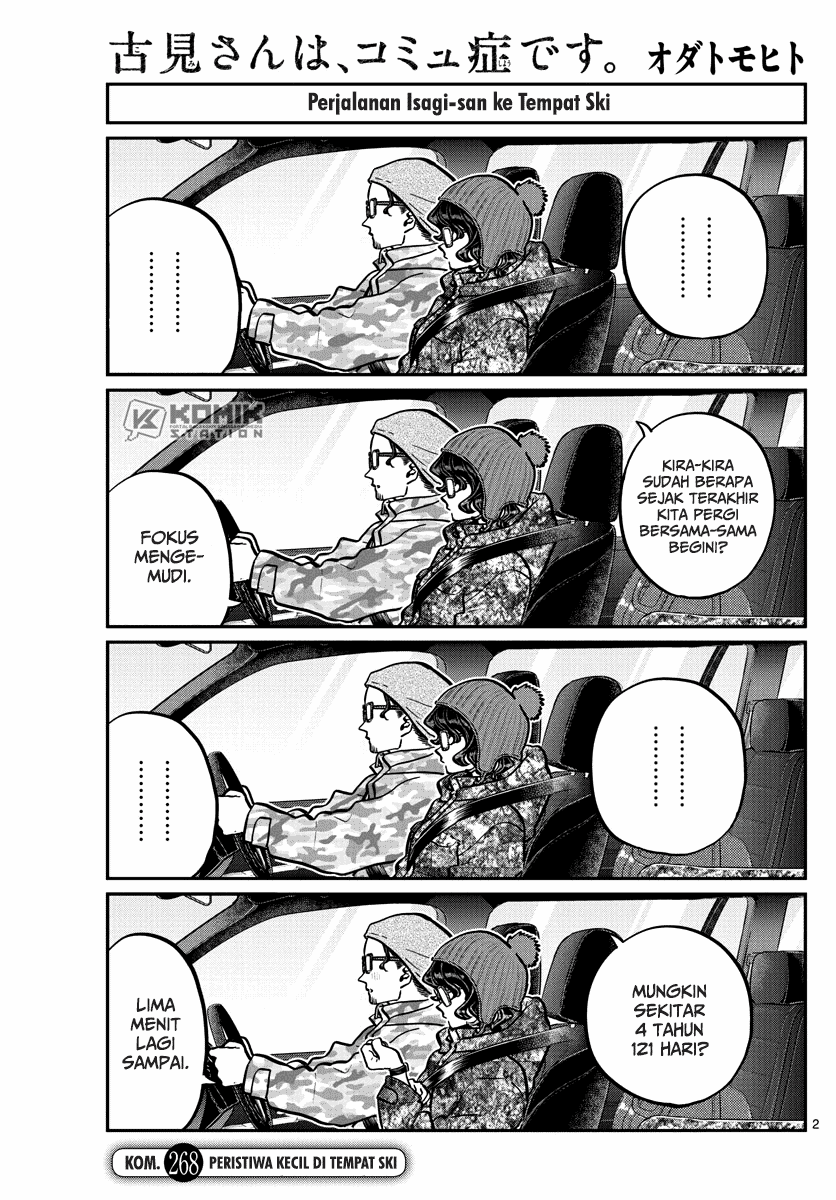 Komi san wa Komyushou Desu Chapter 268 Bahasa Indonesia