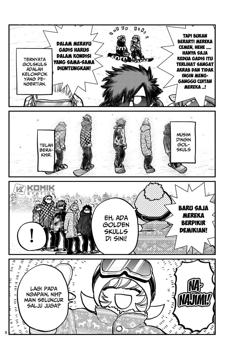 Komi san wa Komyushou Desu Chapter 268 Bahasa Indonesia