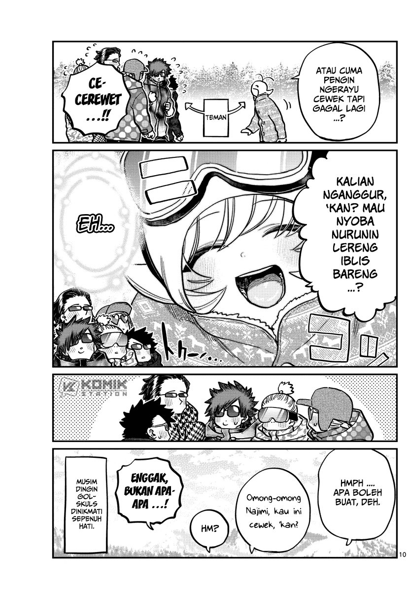 Komi san wa Komyushou Desu Chapter 268 Bahasa Indonesia