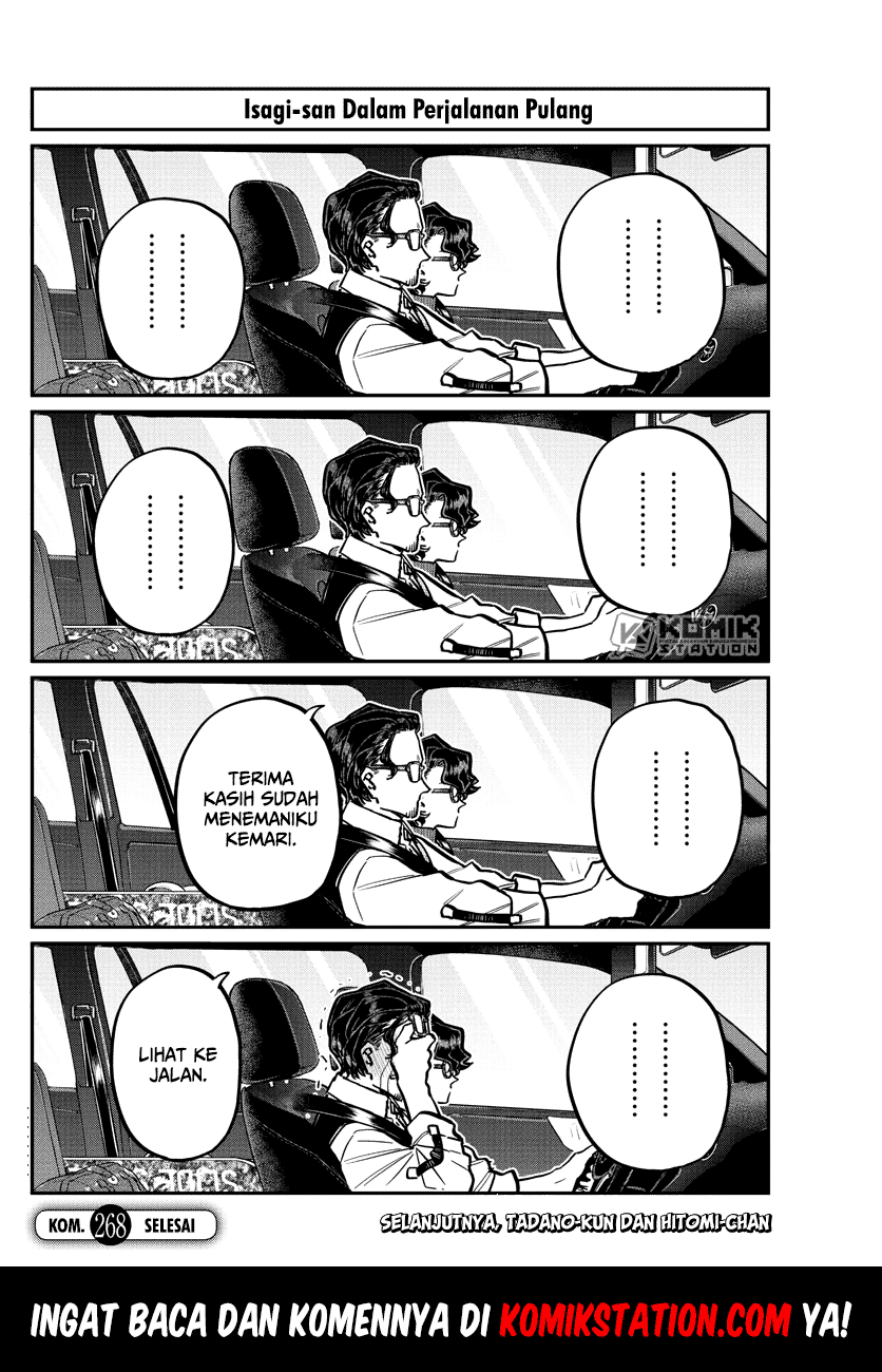 Komi san wa Komyushou Desu Chapter 268 Bahasa Indonesia