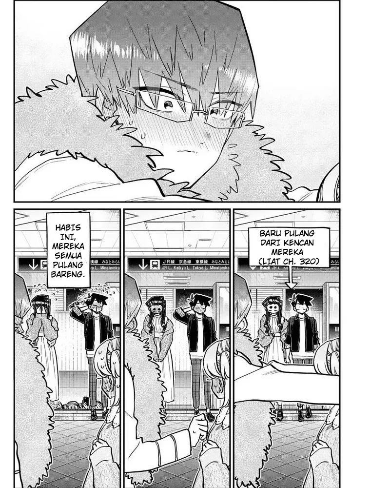 Komi san wa Komyushou Desu Chapter 347 Bahasa Indonesia