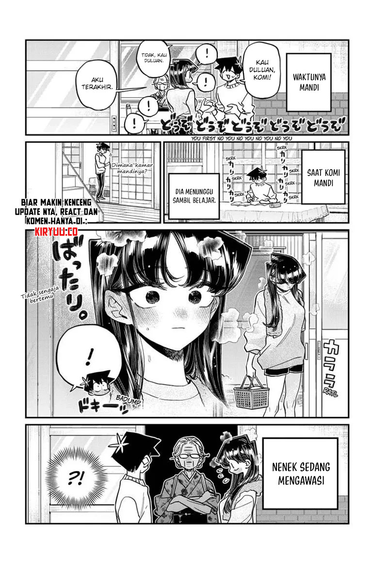 Komi san wa Komyushou Desu Chapter 475 Bahasa Indonesia