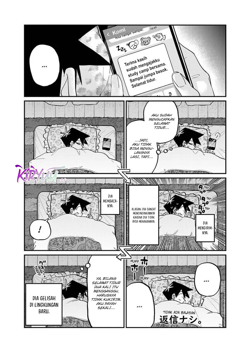 Komi san wa Komyushou Desu Chapter 475 Bahasa Indonesia