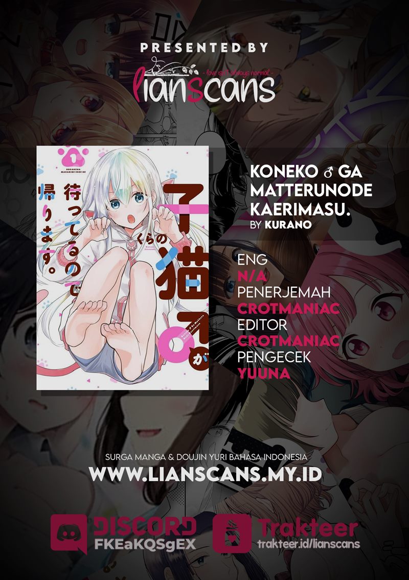 Koneko ga Matterunode Kaerimasu Chapter 04.1 Bahasa Indonesia