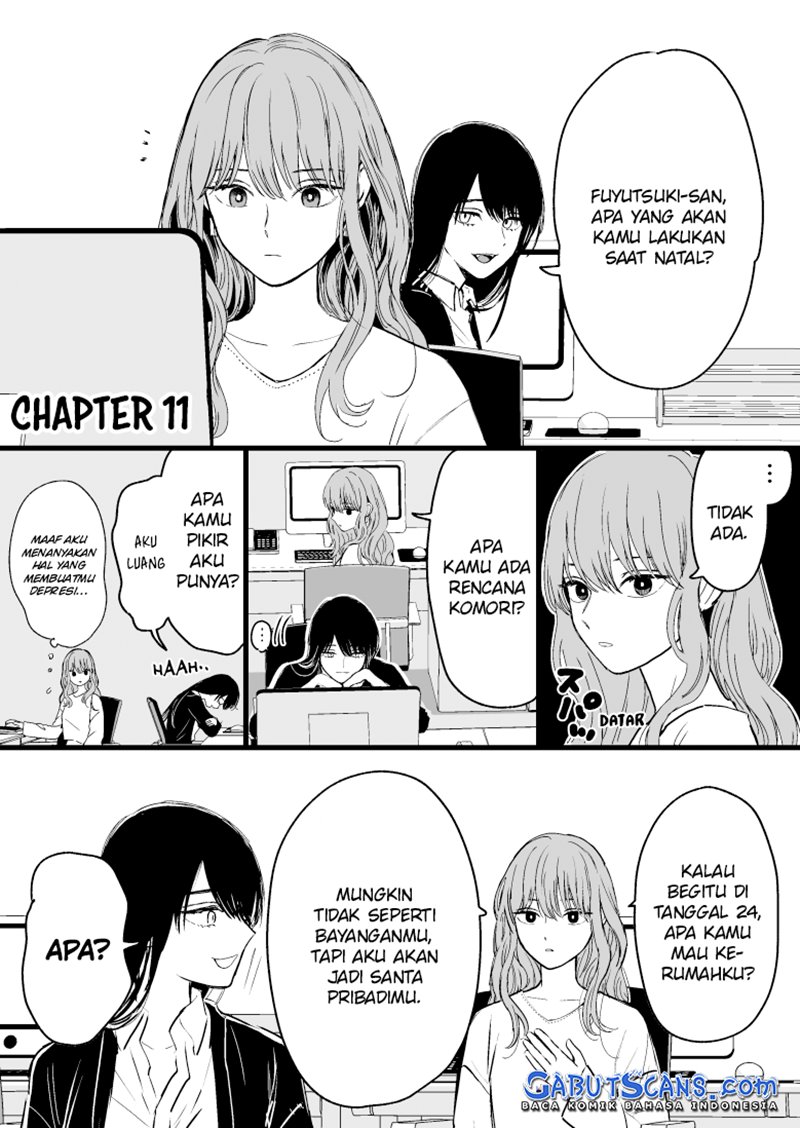 Koori Zokusei Danshi to Cool na Douryo Joshi chapter 11