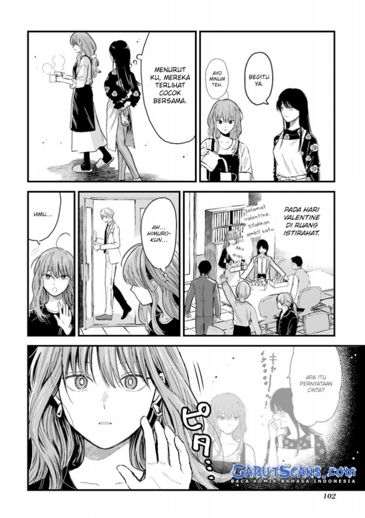 Koori Zokusei Danshi to Cool na Douryo Joshi chapter 15