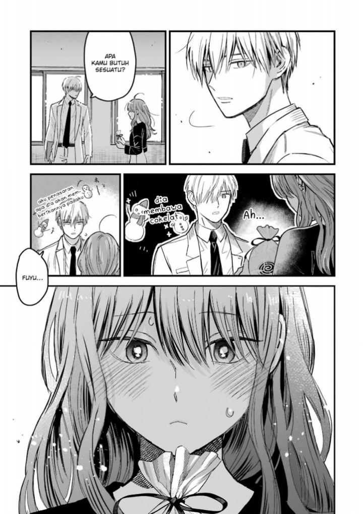 Koori Zokusei Danshi to Cool na Douryo Joshi chapter 15
