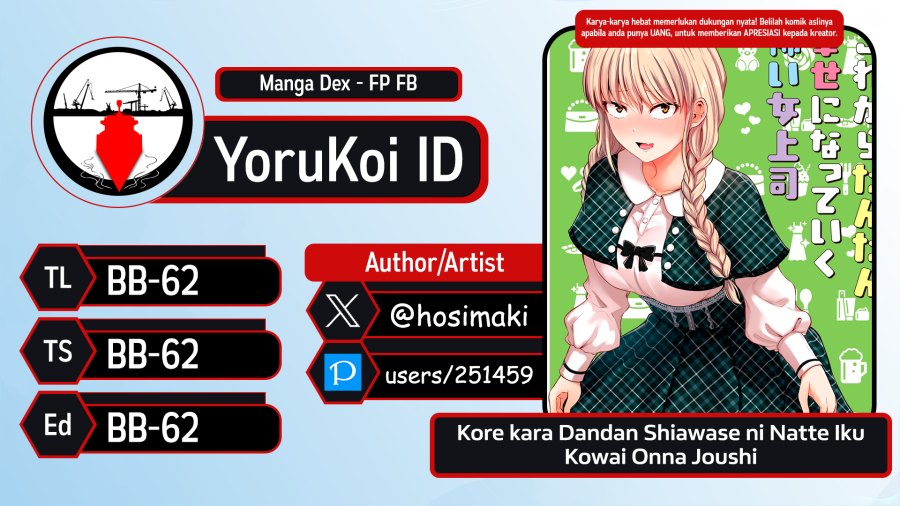 Kore kara Dandan Shiawase ni Natte Iku Kowai Onna Joushi Chapter 92 Bahasa Indonesia