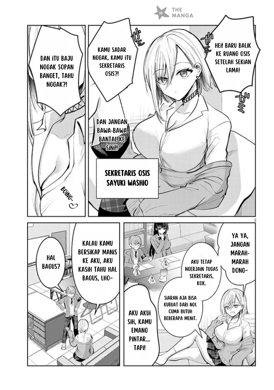 Kotowarenai Kaichou wa Tomoe-kun ni Dake shite Agetai chapter 4