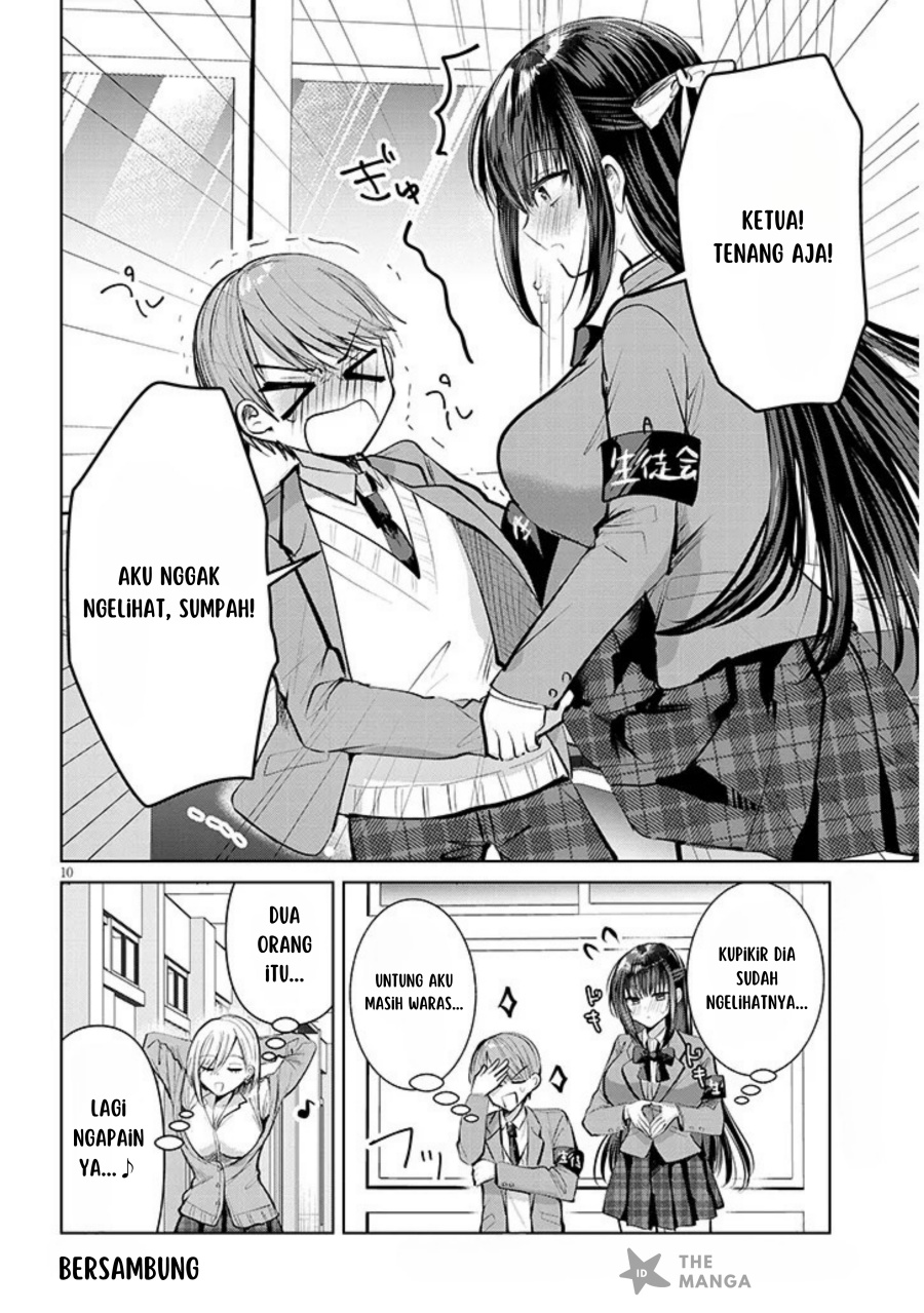 Kotowarenai Kaichou wa Tomoe-kun ni Dake shite Agetai chapter 4