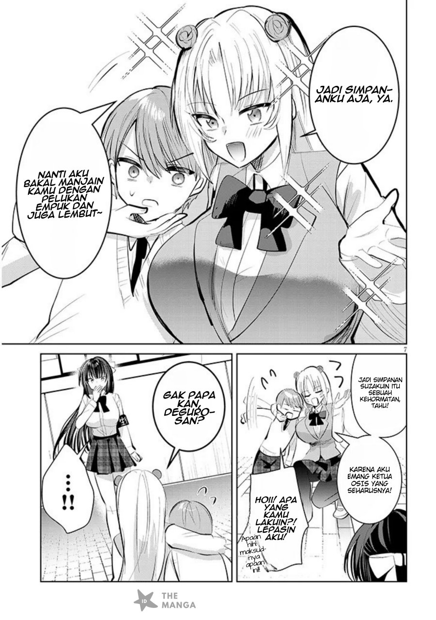 Kotowarenai Kaichou wa Tomoe-kun ni Dake shite Agetai Chapter 08 Bahasa Indonesia