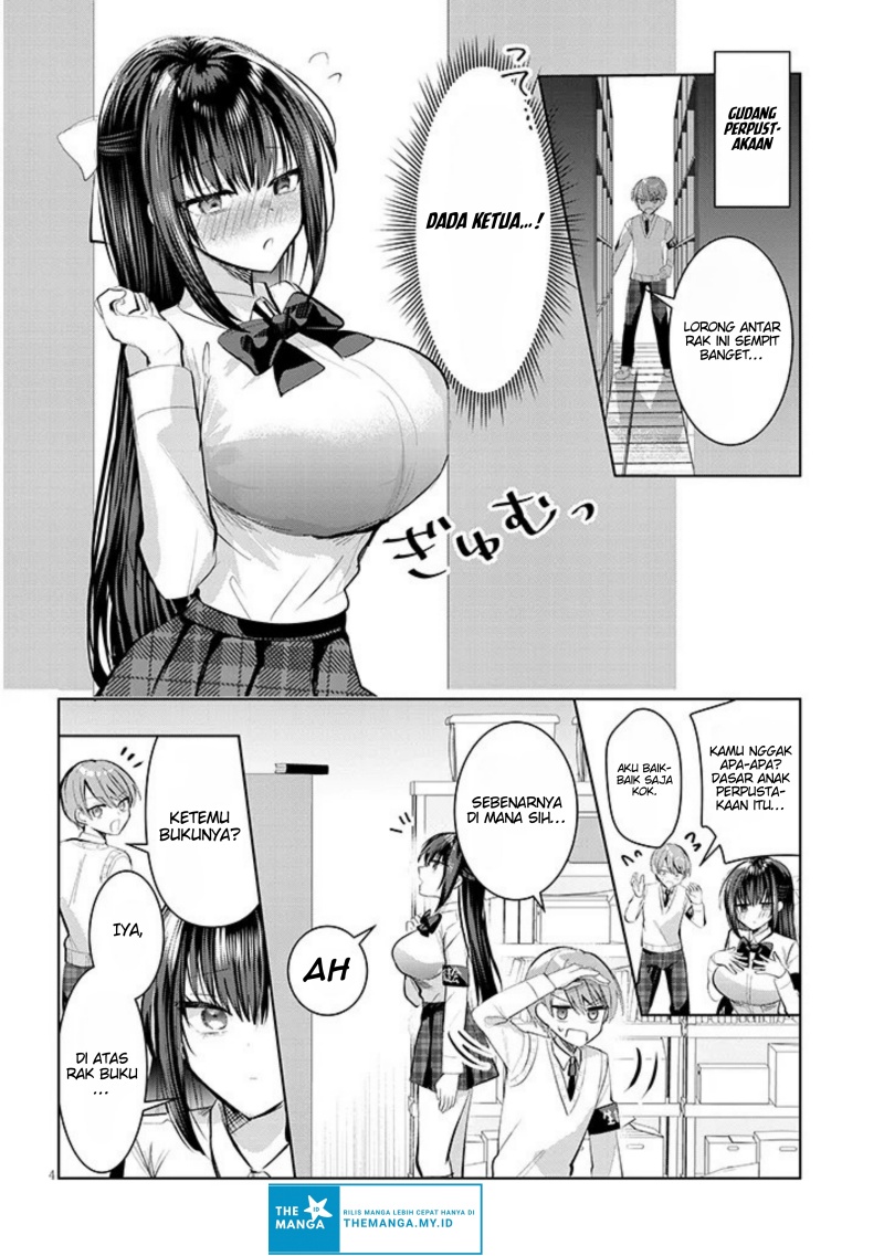 Kotowarenai Kaichou wa Tomoe-kun ni Dake shite Agetai Chapter 10 Bahasa Indonesia