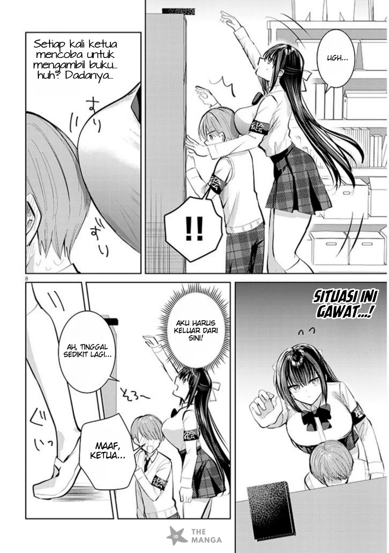 Kotowarenai Kaichou wa Tomoe-kun ni Dake shite Agetai Chapter 10 Bahasa Indonesia