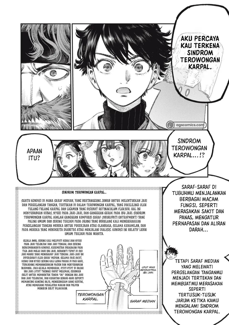 Koudou ni Hattatsu Shita Igaku wa Mahou to Kubetsu ga Tsukanai chapter 32