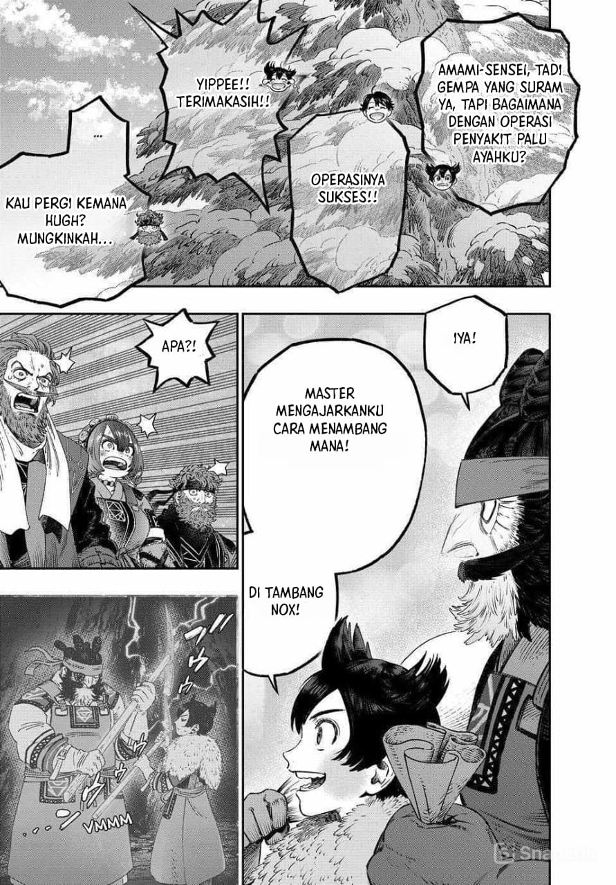 Koudou ni Hattatsu Shita Igaku wa Mahou to Kubetsu ga Tsukanai chapter 34