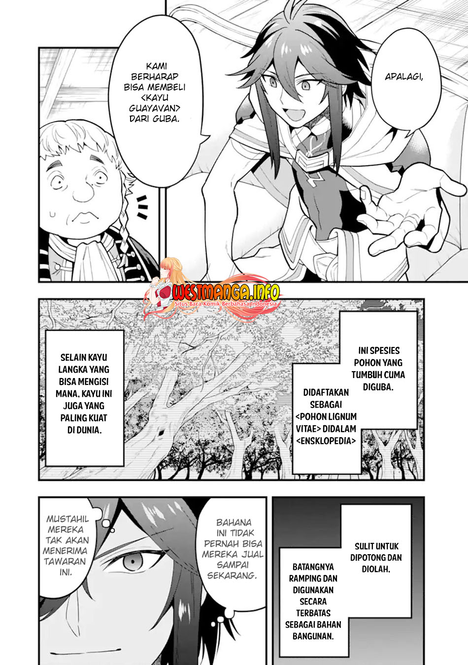 Kouryakuhon o Kushi Suru Saikyou no Mahoutsukai Chapter 35.1 Bahasa indonesia
