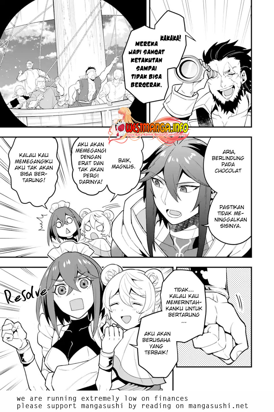 Kouryakuhon o Kushi Suru Saikyou no Mahoutsukai Chapter 35.1 Bahasa indonesia