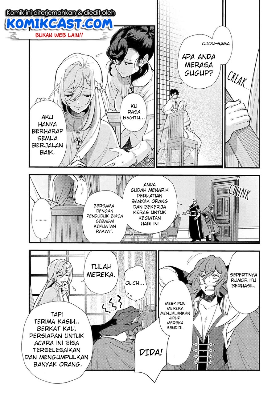 Koushaku Reijou no Tashinami Chapter 45 Bahasa Indonesia